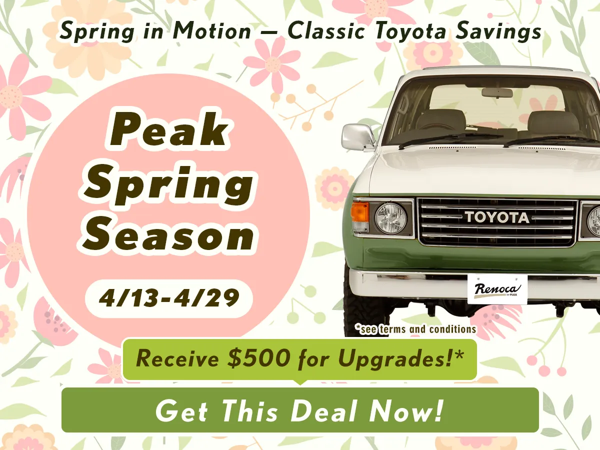 Peak Spring Season sale