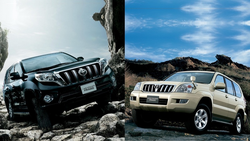 Comparison: Toyota Land Cruiser Prado 120 and 150